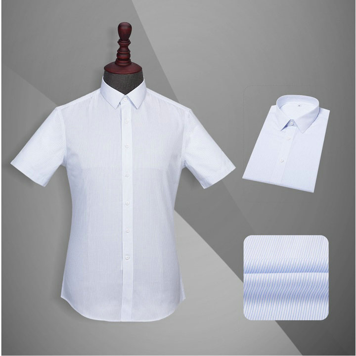 北京制作衬衫厂家,衬衫衬衣价格款式,YW016男短袖